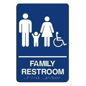  Seton Standard Braille Family Restroom Handicap Accessible 