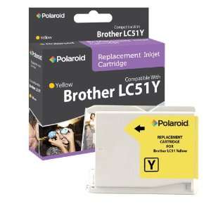  Polaroid LC 51Y Replacement Ink Cartridge for Brother LC 