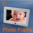 New 7 inch LCD Digital Photo Frame With  MP4 Player  