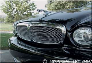 Jaguar X Type Stainless Mesh Grille Grill Insert  