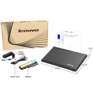 Lenovo IDEAPAD G770 10372LU i5 2410M 4GB 750GB 17.3  