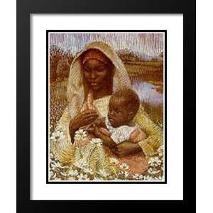 Brenda Joysmith Framed and Double Matted Art 20x23 Madonna with 