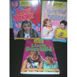  Set of 3 Lizzie McGuire Chapter Books 