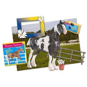  Breyer Traditional Picture Perfect Spotted Draft Horse 