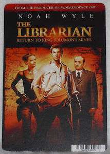 The Librarian Return Studio Movie Card Ad Pic Noah Wyle  