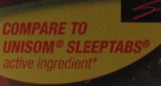   Sleep Aid Doxylamine Succinate 25mg 96 Tablets UNISOM Sleeping Pills