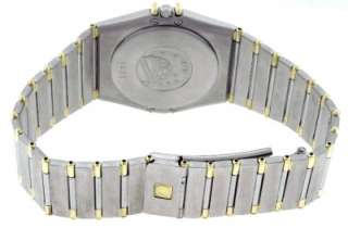 Omega Constellation Mid Size Chronometer 2 Tone Watch  