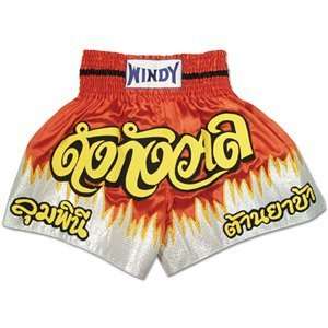  Windy MuayThai Windy Thai Trunks   Flames Sports 