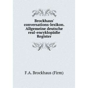   real encyklopÃ¤die. 11 Leo Mur F.A. Brockhaus (Firm) Books