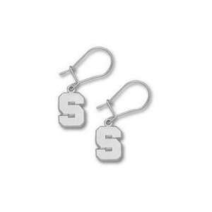 Accessorize w/ Michigan State Sterling Silver Dangle Earrings   NCAA 