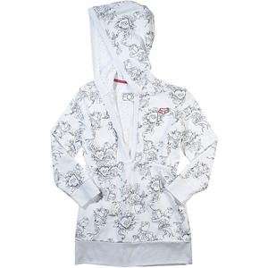  Fox Racing Womens Tatted Up Hoody   Large/White 