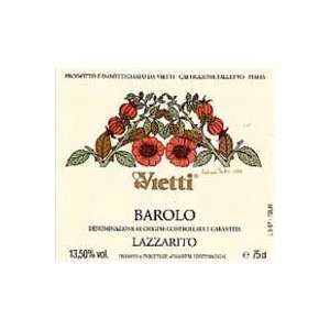  2007 Vietti Barolo Lazzarito Docg Italy 750ml Grocery 