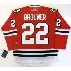 Troy Brouwer Chicago Blackhawks 2010 Cup Rbk Jersey   Small  
