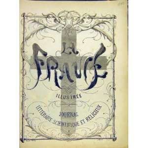    Front Page France Illustree Journal Religious 1882