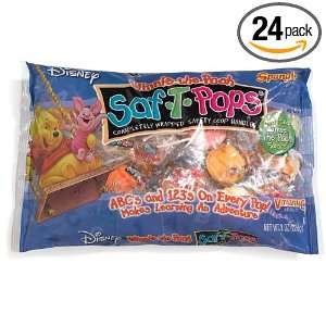 Winnie the Pooh Saf T Pops, 8 Ounce Grocery & Gourmet Food