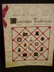 Quilt in a Day Christmas Traditions How to Quilt Book  