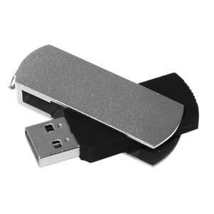  Genuine 2GB USB Flash Drive for Keychains   Silver 