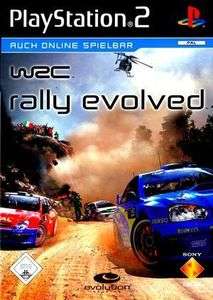 WRC RALLY EVOLVED   PLAYSTATION 2 GAME  