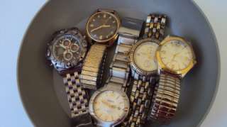   of 5 Mens Wristwatches JOSEPH BERNARD Seiko WR100 I CHRONOGRAPH  