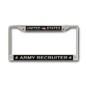  Army Recruiter License Plate Frame 