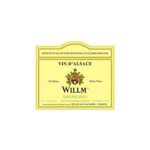  2010 Alsace Willm Riesling 750ml Grocery & Gourmet Food