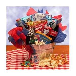Blockbuster Night Movie Gift Pail  Grocery & Gourmet Food