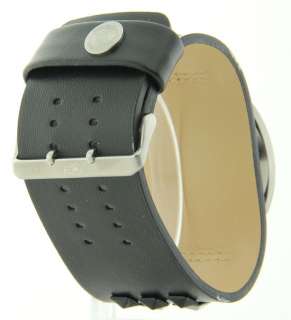 MENS CAGE FIGHTER LEATHER NEW WATCH CF332010BSBK  