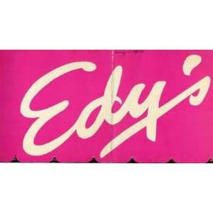  Edys Menu California 1950s Character Candies Everything 