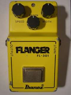 Vintage Maxon Ibanez FL 301 Flanger   18v  