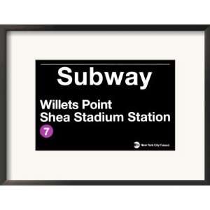  Subway Willets Point  Shea Stadium Station , 25x19