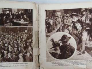 1920 Official U. S. Pictures of World War I Book  