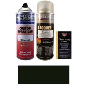 12.5 Oz. Black (matt) Spray Can Paint Kit for 1991 Isuzu Trooper (001 