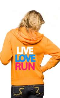 Live Love Run Girls Track Zip Hoodie Sweatshirt S XXL  