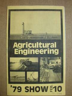 31st ANNUAL AGRICULTURAL ENGINEERING SHOW FEB.10 1979  