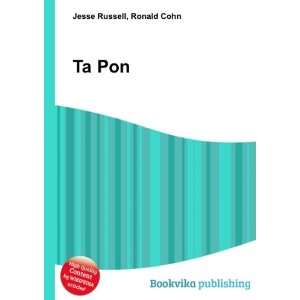  Ta Pon Ronald Cohn Jesse Russell Books