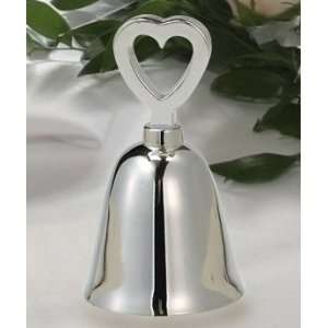  Bell Place Card Holders with Heart Handle