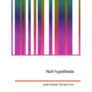 Null hypothesis Ronald Cohn Jesse Russell  Books