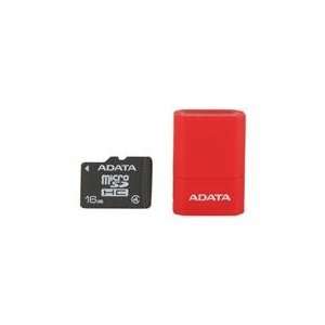 ADATA 16GB Class 4 Micro SDHC Flash Card with V3 USB 