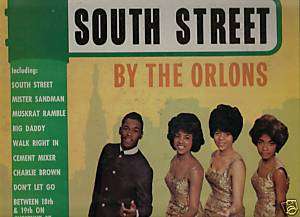 33 RPM RECORD LP 1950S THE ORLONS CAMEO C 1041 SOUTH STREET  