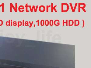 CCTV 8CH H.264 D1 network IP Alarm Security DVR 1TB HDD  
