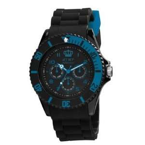  Addiction 2 Mens Watch in Black with Blue Bezel 