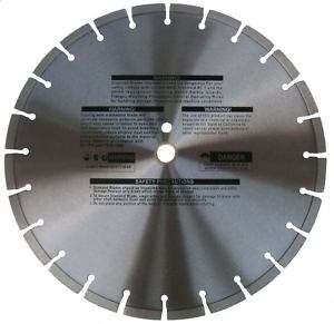 20 DIAMOND BLADE FOR WALK BEHIND SAWS CURED CONCRETE  