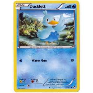 Pokemon Black & White Single Card Ducklett #36 Common