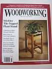 WOODWORKING MAGAZINE 2008 WINTER STICKLEY TILE TOPPED PLANT STAND