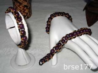Biojewels Bracelets w/Açai, Tento, Woods Chips & Seeds