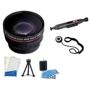 com 58mm Lens Kit includes 58mm 0.43x Wide Angle & Macro Lens + Lens 