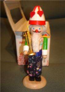 NEW STEINBACH Wood German Nutcracker Ornament Trumpet  