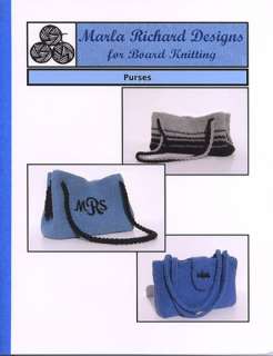 Purse Pattern for Knitting Board, Loom, Frame  