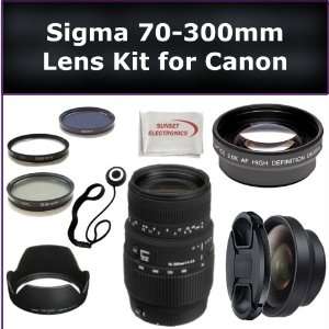  Sigma Zoom Telephoto 70 300mm f/4 5.6 DG Macro Autofocus 