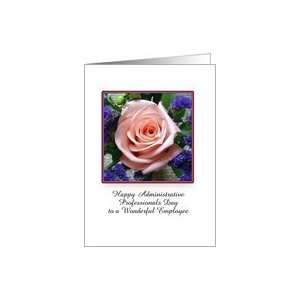 Administrative Professionals Day Employee Appreciation Greeting Card 